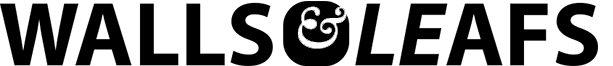Walls&Leafs Journal black logo