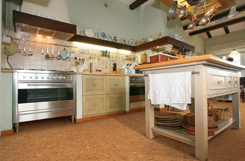 eco cork kitchen floor