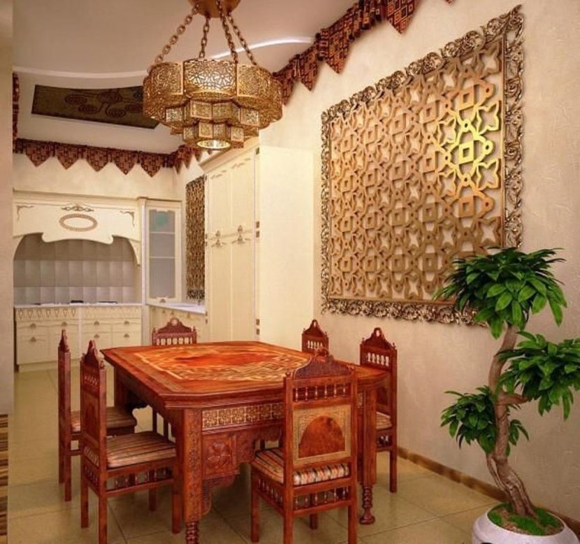 arabic-inspired walls