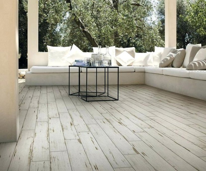 white wooden floors for exteriors