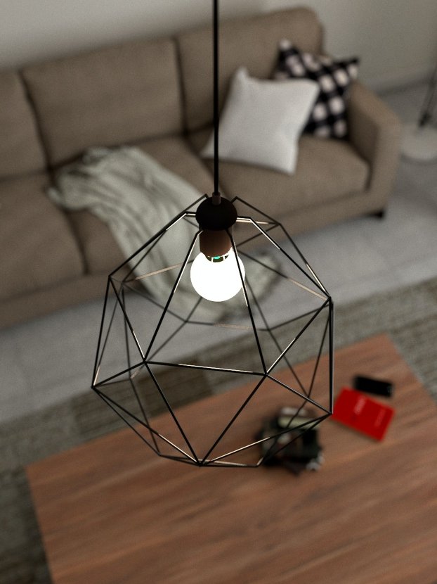 decoration with XXL lamps