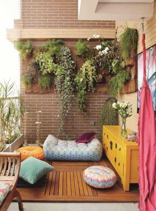 chill out terrace in the city