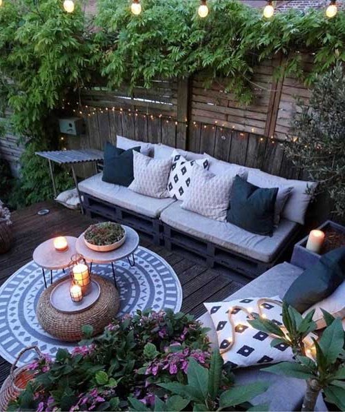 decorate chill out terrace