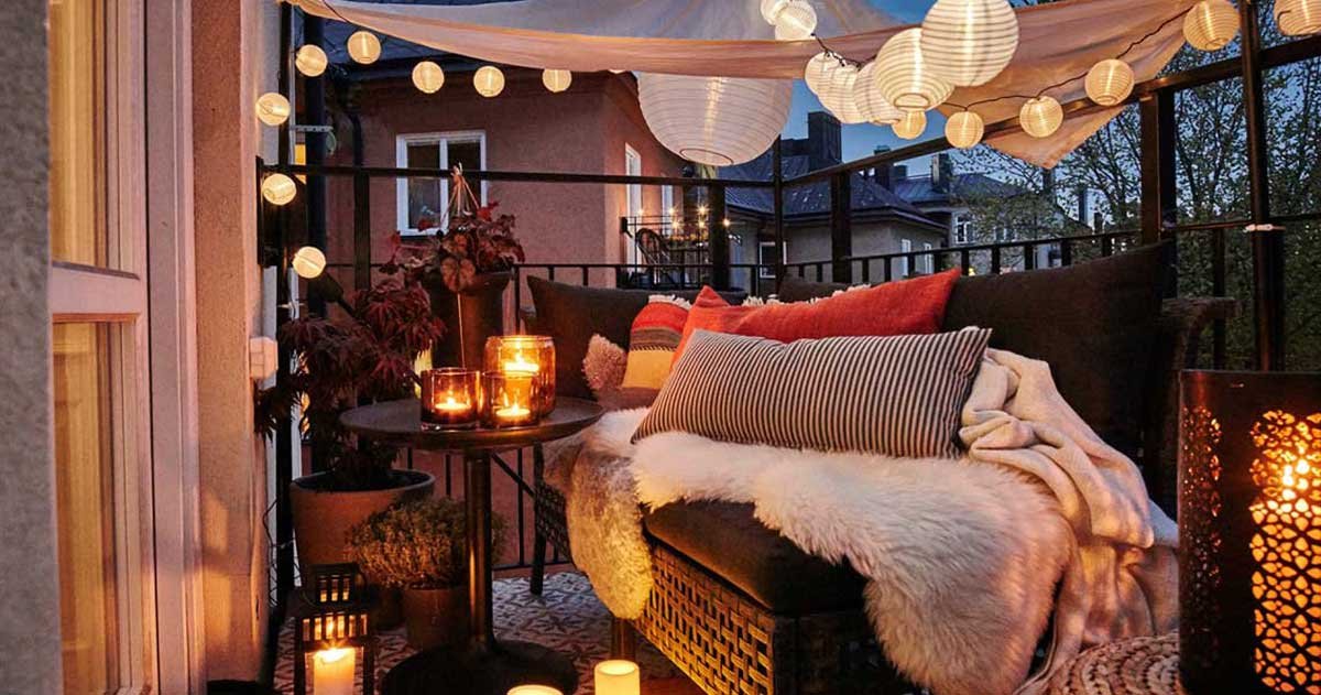 Decorating terraces: 15 ideas for outdoor decoration