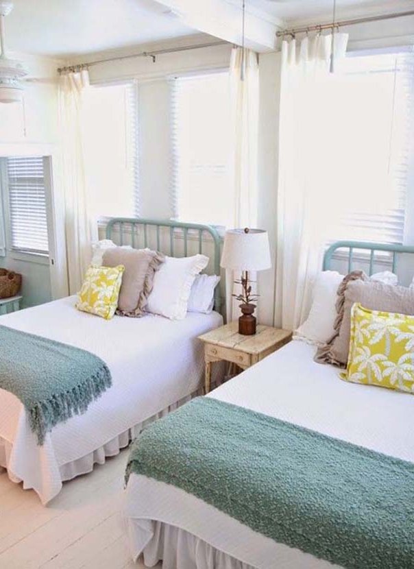 guest bedroom on the coast