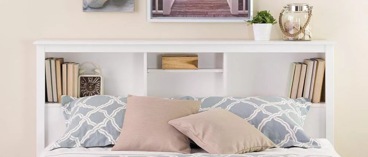 Headboards as a shelf, a great idea for bedrooms