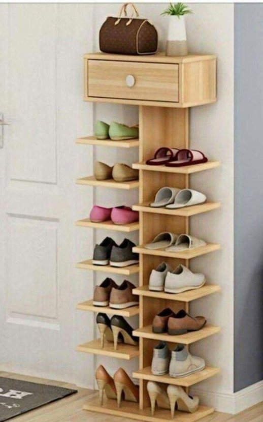 DIY shoe rack