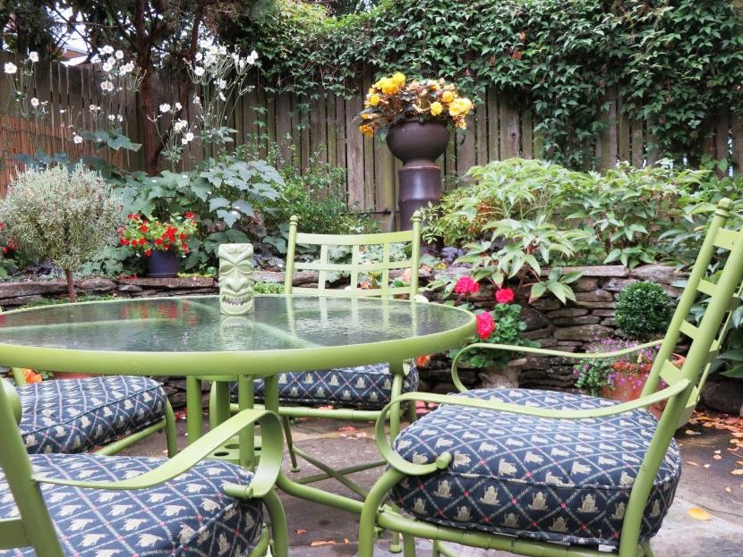 furniture for a rustic garden