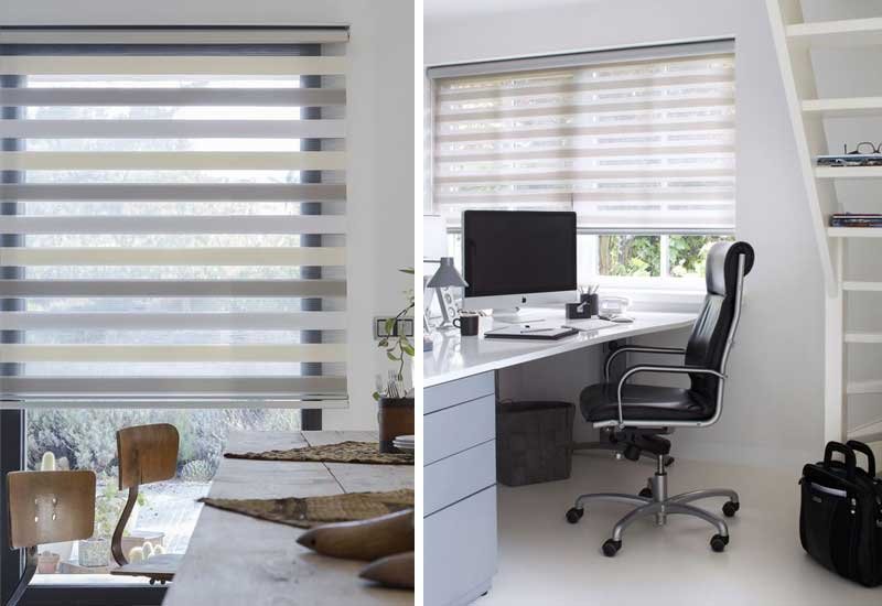 How to dress the windows of a home office