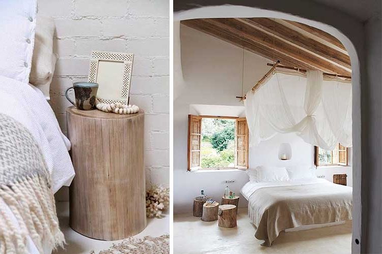 How to decorate with logs