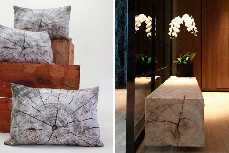 How to decorate with logs