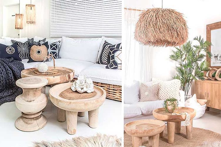 How to decorate with logs