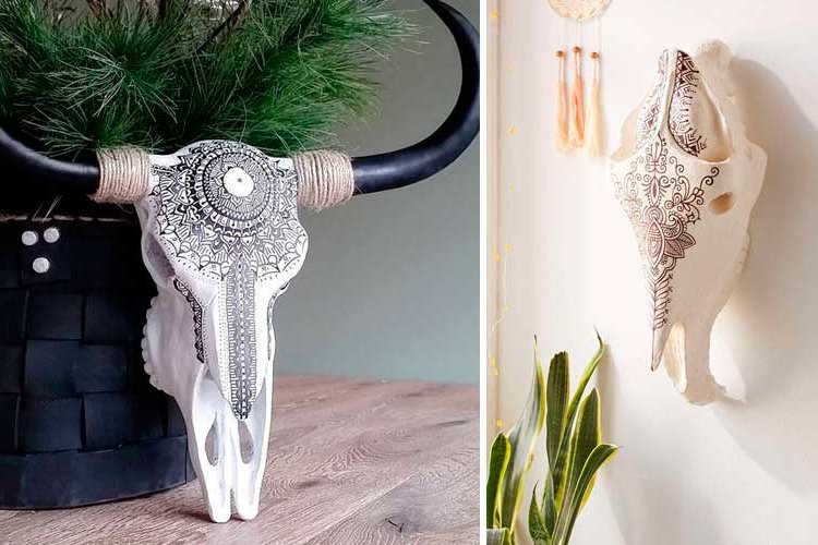 How to decorate with ox heads