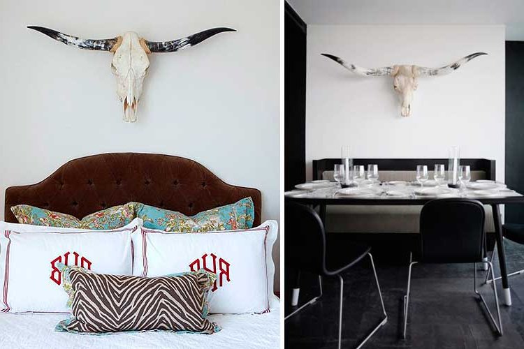 Ideas for decorating with buffalo heads