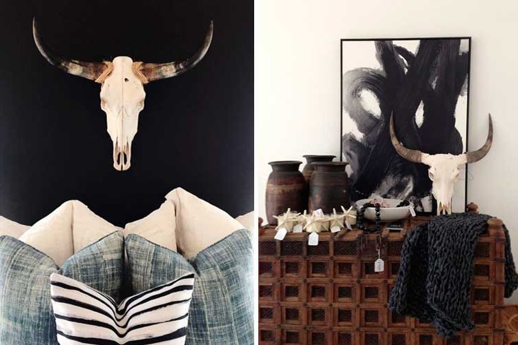 Ideas for decorating with buffalo heads