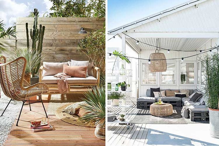 how to decorate summer porches