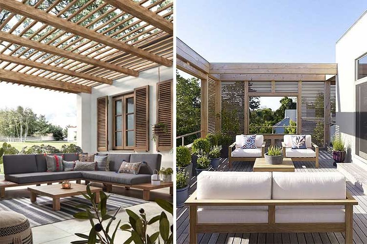 Spectacular porches for a very refreshing summer