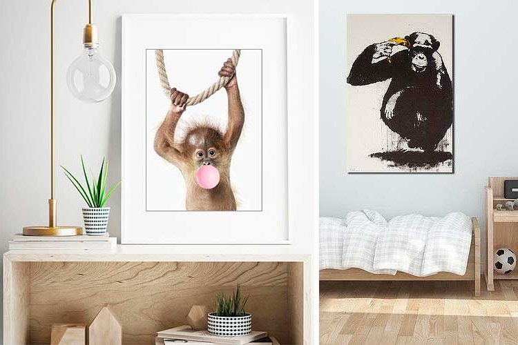 Ideas for decorating with monkeys