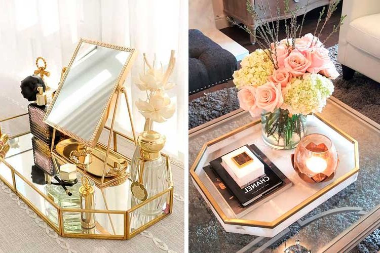 Decorative design trays