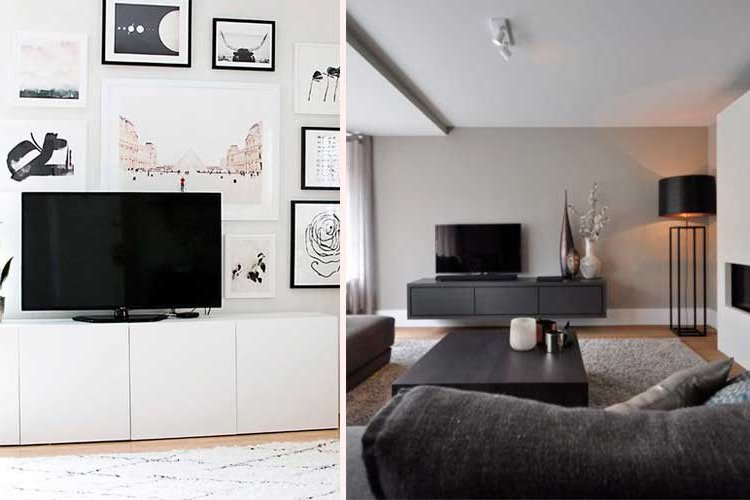 10 ways to hang the TV