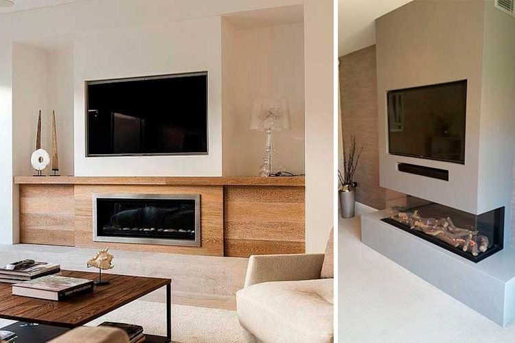 10 ways to place the TV in the living room