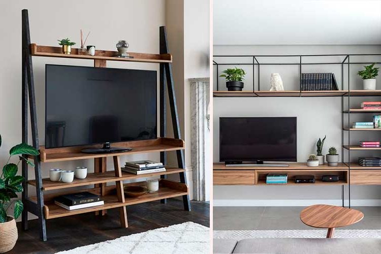 10 ways to place the TV in the living room