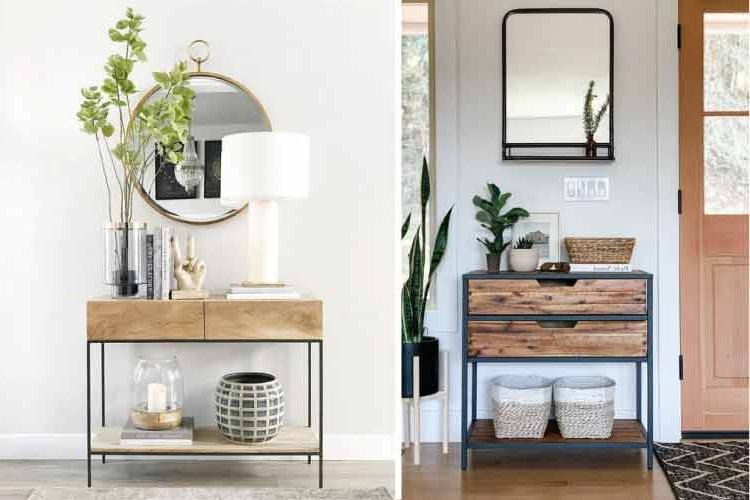 How to decorate with entrance furniture