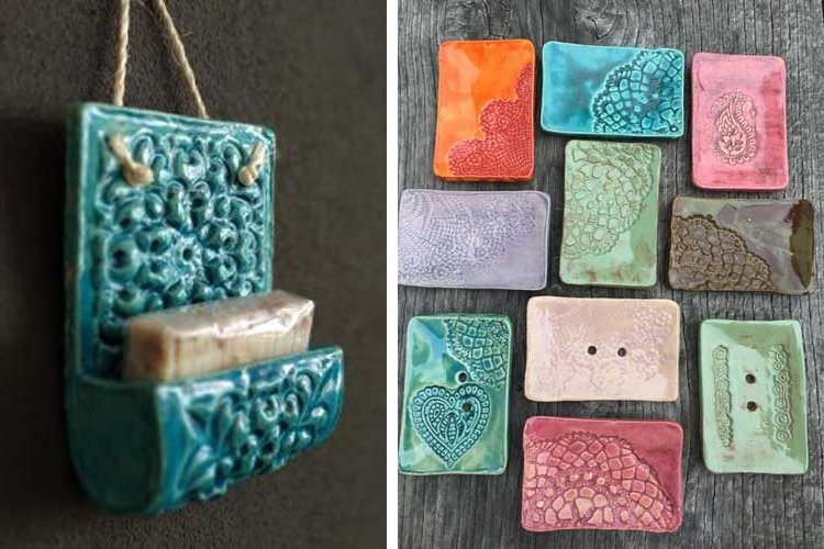 boho style soap dishes for the bathroom