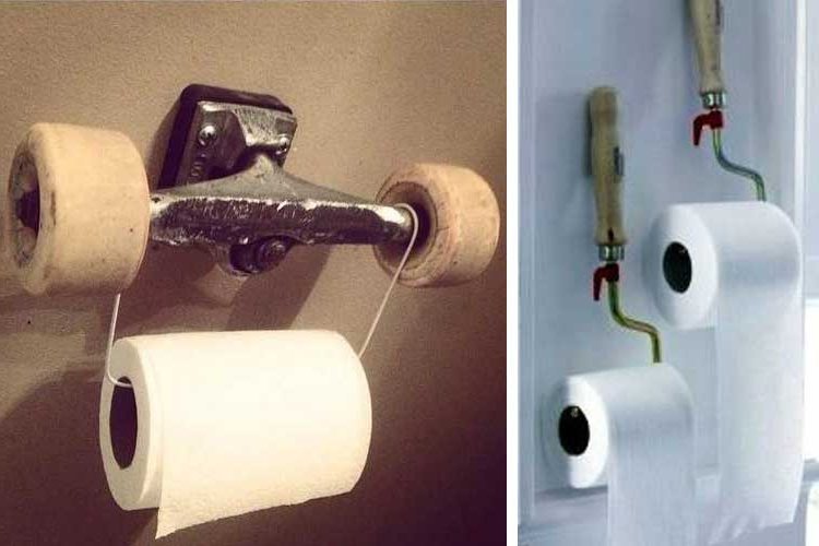 different bathroom accessories