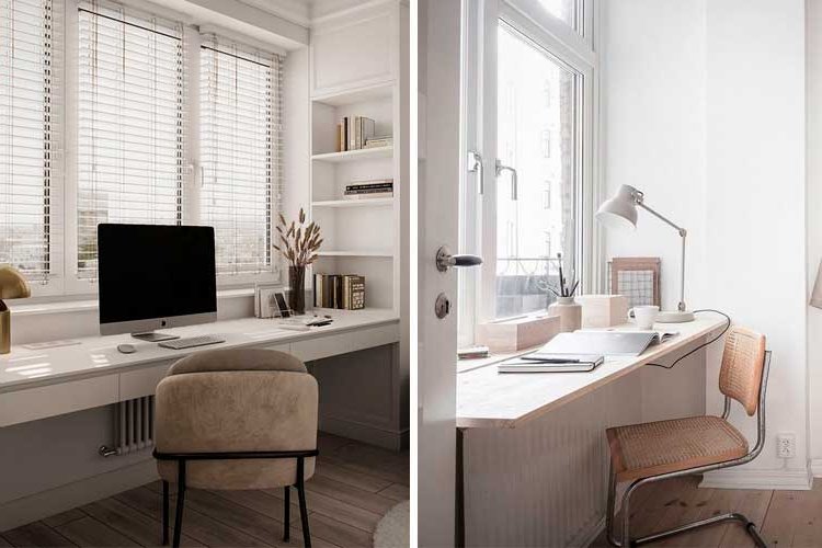 How to decorate an office for working at home