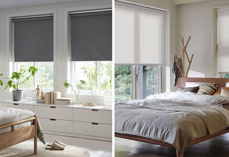 Blinds to cool off the summer