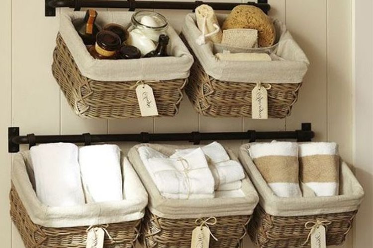 Baskets and hampers for storage