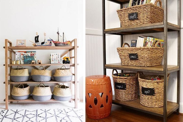 Baskets and hampers for storage