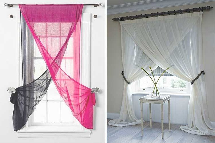 Trends in decorating with curtains