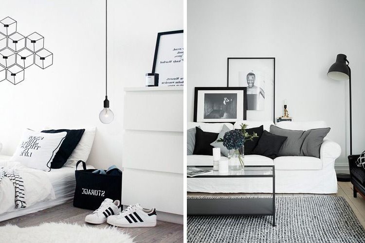 Black and White Home Decoration
