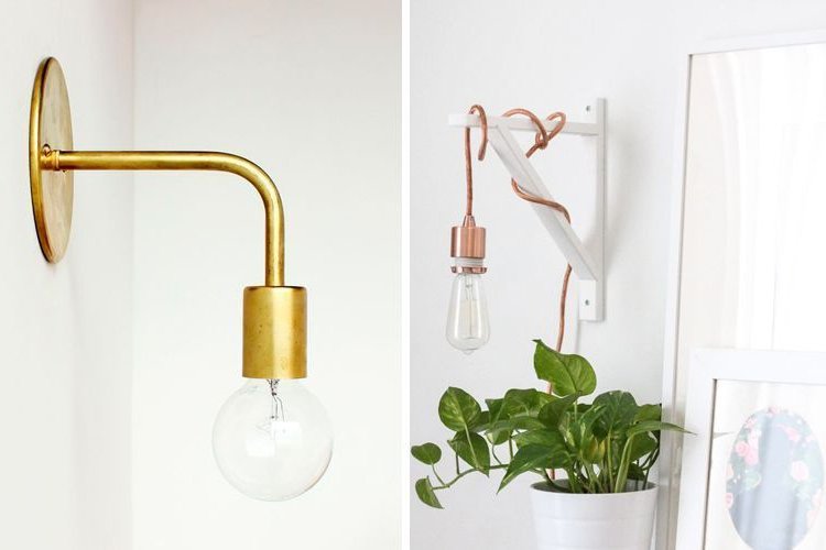 Industrial and contemporary sconces