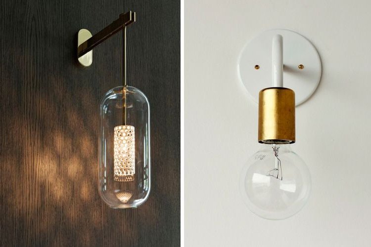 Industrial and contemporary wall sconces for decorating your home