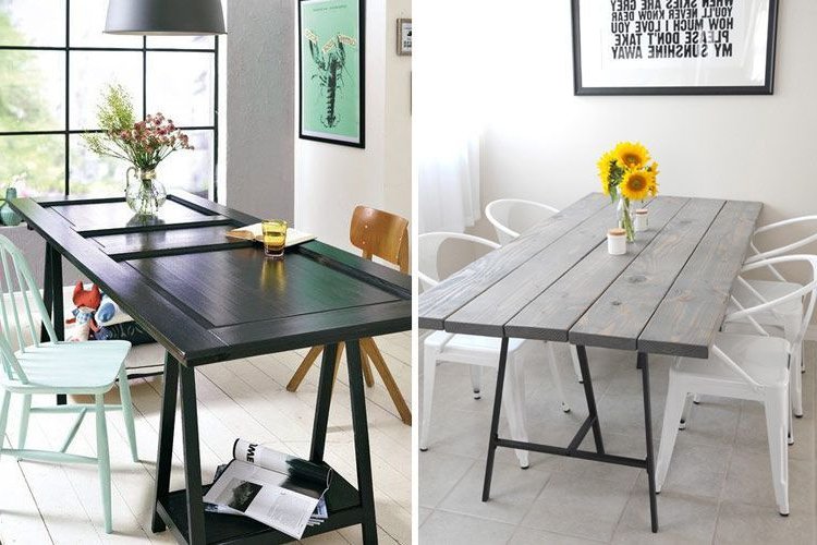 Dining tables to decorate