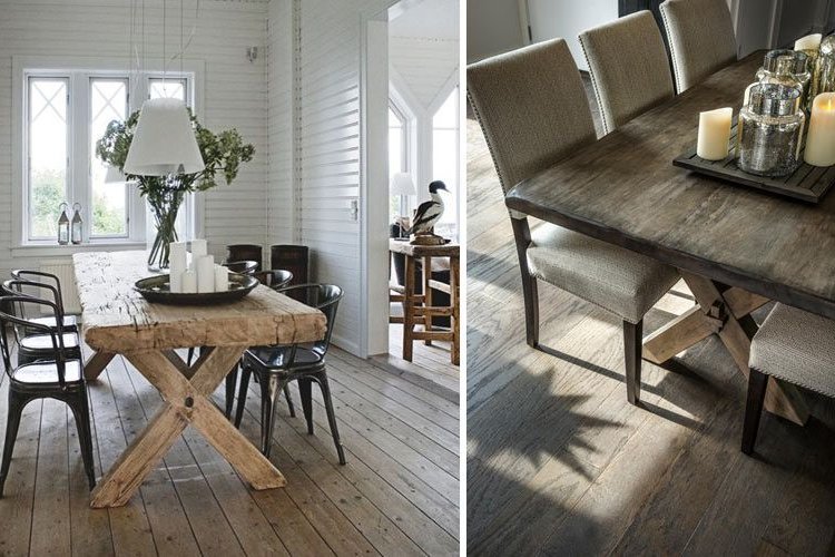 Dining tables to decorate