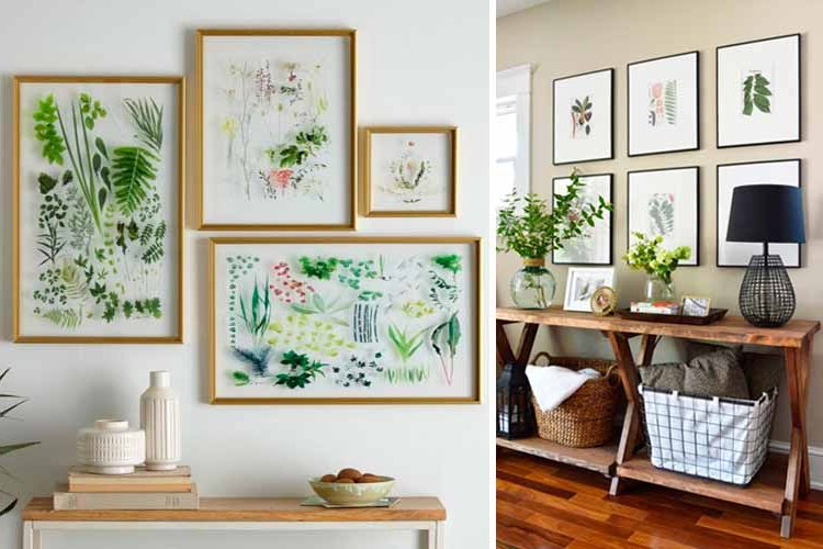 Botanical decoration for the home