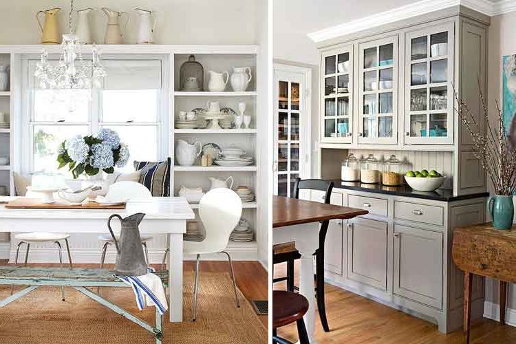 Dining room storage systems