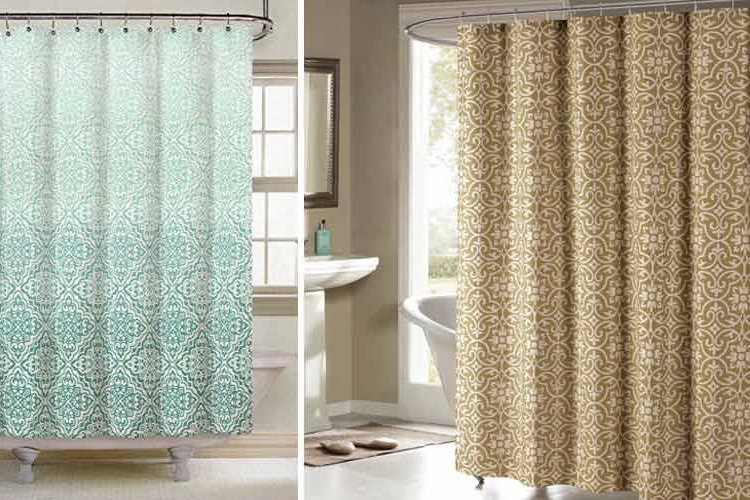 Shower curtains for bathroom decoration