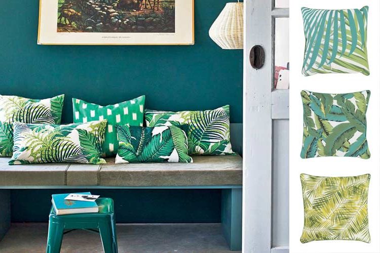 Tropical prints for decorating your home