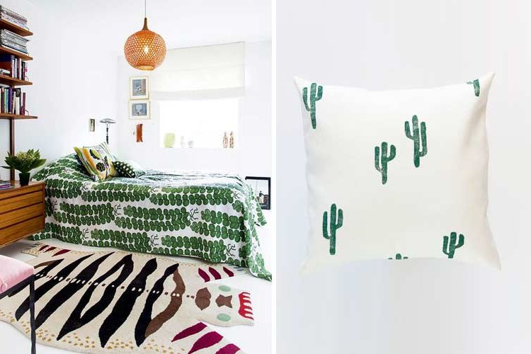 Tropical prints for decorating your home