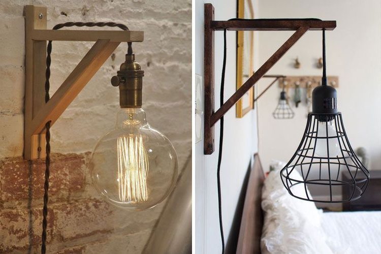 Rustic and vintage sconces