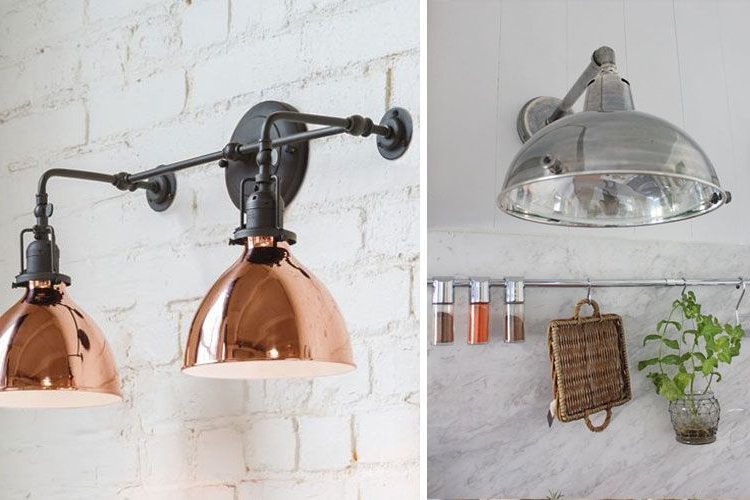 Rustic and vintage wall sconces