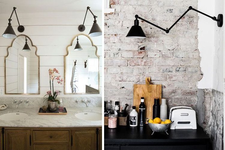 Rustic and vintage wall sconces