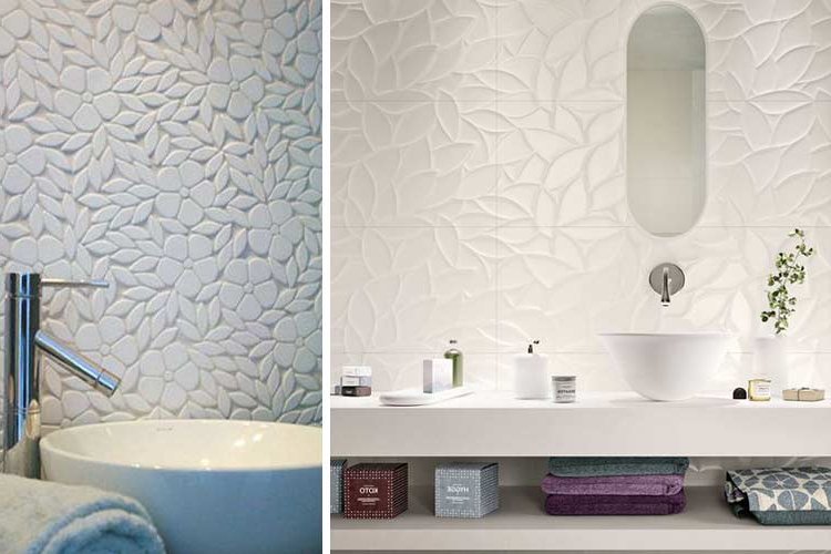 Tiles in organic shapes