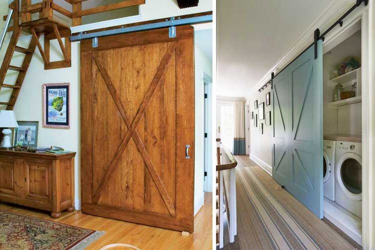 Barn style doors
