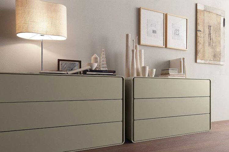 Modern chests of drawers for the bedroom